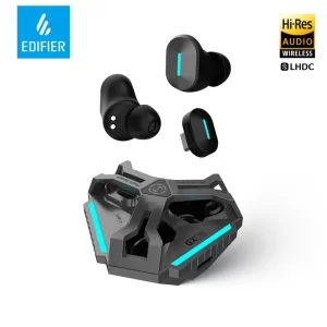 Edifier TWS Bluetooth Earphones Wireless Gaming Earbuds HECATE GX05 with 2.4Ghz USB-C Dongle 15ms Low Latency LHDC5.0 Hi-Res